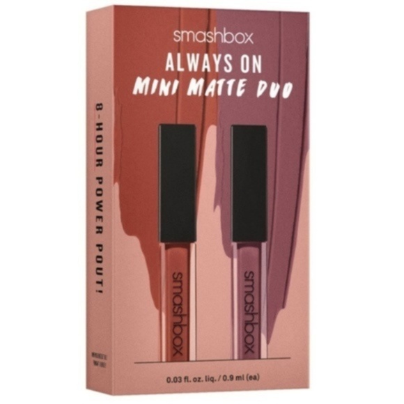 💄NEW 🤩 Smashbox Mini Matte Lipstick Duo - Picture 2 of 8